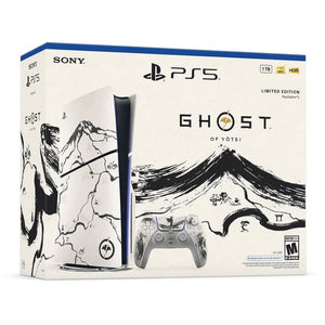 PS5 Slim Disc Edition – PS5 Ghost of Yōtei Black Limited Edition