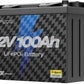 EcoFlow 12V 100Ah Deep Cycle LiFePO4 Lithium Battery