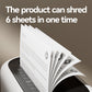 Deli ET001 Cross-Cut Paper Shredder