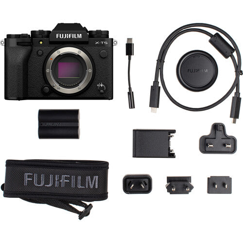 FUJIFILM X-T5 Mirrorless Camera (Black)