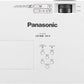 Panasonic PT-LB306 Projector