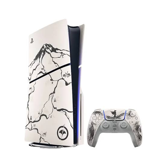 PS5 Slim Disc Edition – PS5 Ghost of Yōtei Black Limited Edition