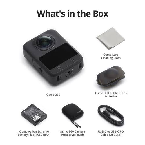 DJI Osmo 360 Action Camera Standard Combo