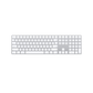 Apple Magic Keyboard with Numeric Keypad Silver – US English (MQ052)