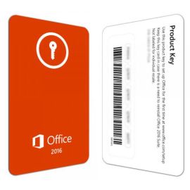 Microsoft Office 2016 Key Card