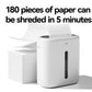 Deli ET001 Cross-Cut Paper Shredder