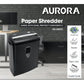 Aurora AS890C 8-Sheet Cross-Cut Paper Shredder